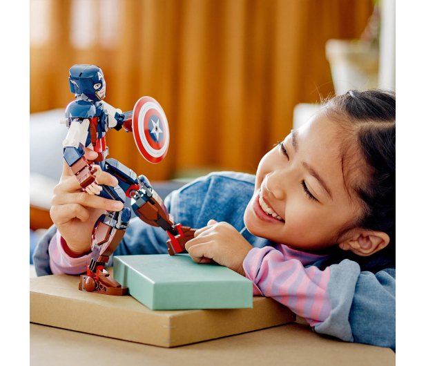 LEGO Marvel 76258 Figurka Kapitana Ameryki do zbudowania - 1144488 - zdjęcie 13